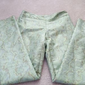 Vintage 90's Nicole Miller Python Print Pant